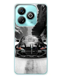 Чехол для ZTE Blade A75 с картинкой «BMW — акварельный дрифт» Чехол для ZTE Blade A75 с картинкой «BMW — акварельный дрифт»