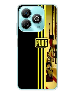 Чохол для ZTE Blade A75 з картинкою «PUBG — камуфляжний шолом»