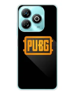 Чохол для ZTE Blade A75 з картинкою «PUBG — рамка лого»