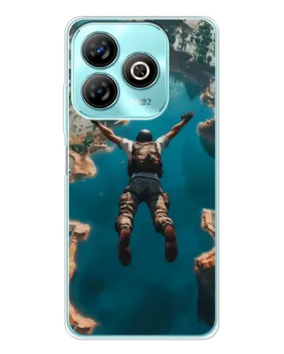 Чохол для ZTE Blade A75 з картинкою «PUBG — вільне падіння» Чохол для ZTE Blade A75 з картинкою «PUBG — вільне падіння»