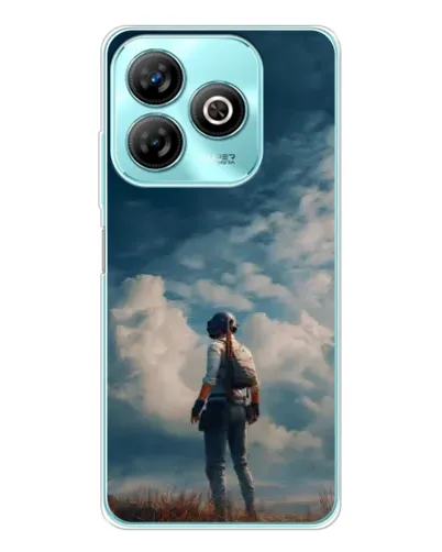 Чохол для ZTE Blade A75 з картинкою «Герой PUBG на скелі» Чохол для ZTE Blade A75 з картинкою «Герой PUBG на скелі»