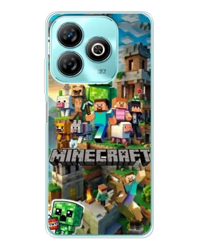 Чехол для ZTE Blade A75 с картинкой «Замок Minecraft» Чехол для ZTE Blade A75 с картинкой «Замок Minecraft»