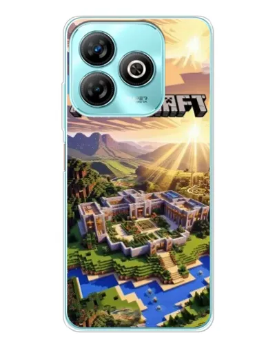 Чехол для ZTE Blade A75 с картинкой «Minecraft панорама» Чехол для ZTE Blade A75 с картинкой «Minecraft панорама»