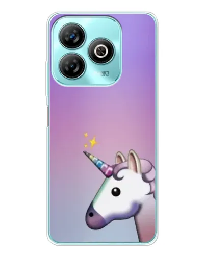 Чохол для ZTE Blade A75 з картинкою «Єдиноріг градієнт»