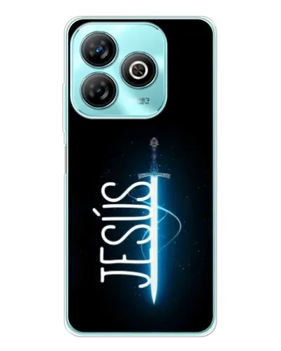 Чехол для ZTE Blade A75 с картинкой «Меч Духа Jesus» Чехол для ZTE Blade A75 с картинкой «Меч Духа Jesus»