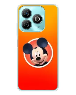 Чохол для ZTE Blade A75 з картинкою «Mickey в колі»