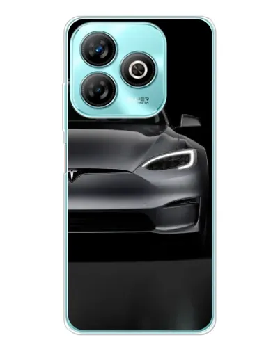 Чохол для ZTE Blade A75 з картинкою «Tesla Model S Look»
