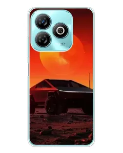 Чехол для ZTE Blade A75 с картинкой «Cybertruck на Марсе» Чехол для ZTE Blade A75 с картинкой «Cybertruck на Марсе»