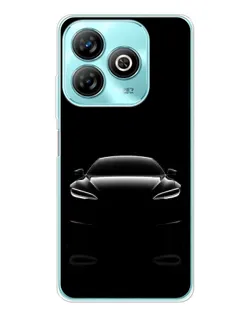 Чехол для ZTE Blade A75 с картинкой «Силуэт Tesla Night» Чехол для ZTE Blade A75 с картинкой «Силуэт Tesla Night»