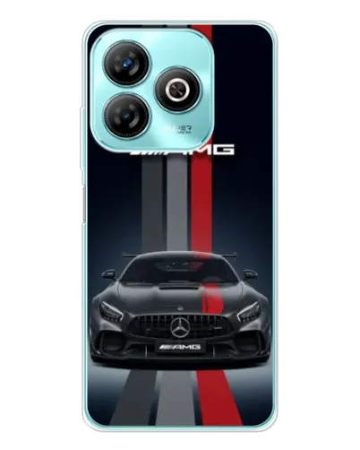 Чохол для ZTE Blade A75 з картинкою «Mercedes — білий карбон» Чохол для ZTE Blade A75 з картинкою «Mercedes — білий карбон»