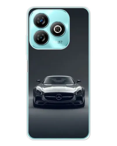 Чохол для ZTE Blade A75 з картинкою «Mercedes на чорному» Чохол для ZTE Blade A75 з картинкою «Mercedes на чорному»