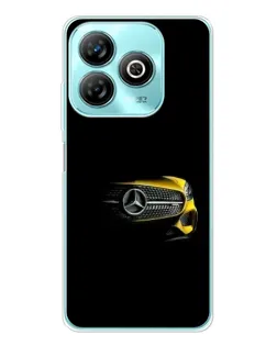 Чохол для ZTE Blade A75 з картинкою «Mercedes — ретро стиль»