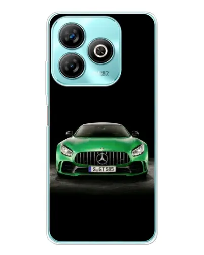 Чохол для ZTE Blade A75 з картинкою «Mercedes — неоновий лого» Чохол для ZTE Blade A75 з картинкою «Mercedes — неоновий лого»