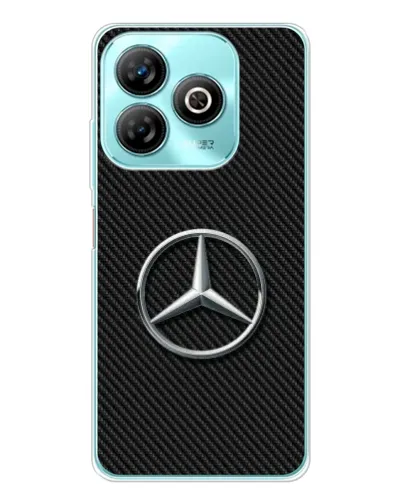 Чехол для ZTE Blade A75 с картинкой «Карбоновый Mercedes стиль» Чехол для ZTE Blade A75 с картинкой «Карбоновый Mercedes стиль»
