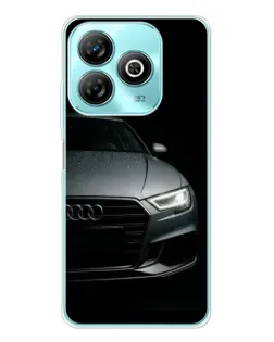 Чехол для ZTE Blade A75 с картинкой «Audi — детализация кузова» Чехол для ZTE Blade A75 с картинкой «Audi — детализация кузова»