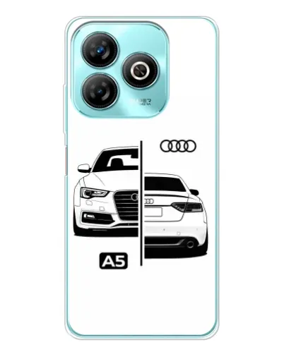 Чохол для ZTE Blade A75 з картинкою «Audi — контрастний дизайн» Чохол для ZTE Blade A75 з картинкою «Audi — контрастний дизайн»