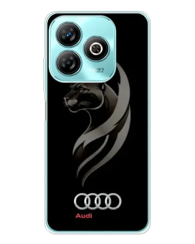 Чохол для ZTE Blade A75 з картинкою «Графіка — пантера та Audi» Чохол для ZTE Blade A75 з картинкою «Графіка — пантера та Audi»