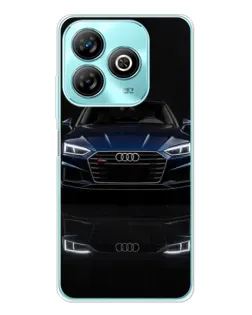Чохол для ZTE Blade A75 з картинкою «Audi — нічне відображення»