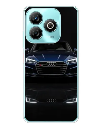 Чохол для ZTE Blade A75 з картинкою «Audi — нічне відображення» Чохол для ZTE Blade A75 з картинкою «Audi — нічне відображення»