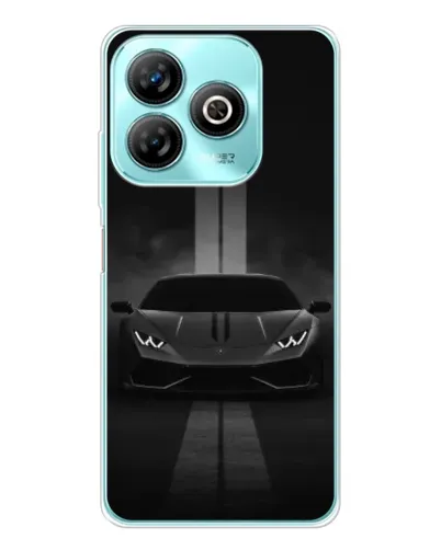 Чохол для ZTE Blade A75 з картинкою «Lamborghini симетрія доріг»