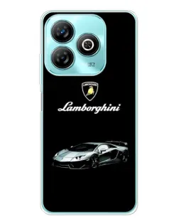 Чохол для ZTE Blade A75 з картинкою «Логотип Lamborghini класика»