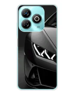Чохол для ZTE Blade A75 з картинкою «Lamborghini фари деталізація»