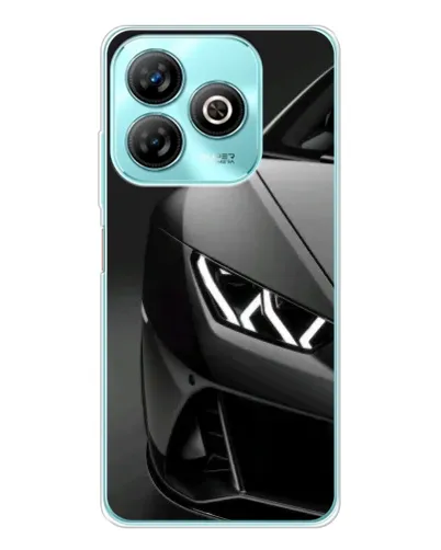 Чохол для ZTE Blade A75 з картинкою «Lamborghini фари деталізація»