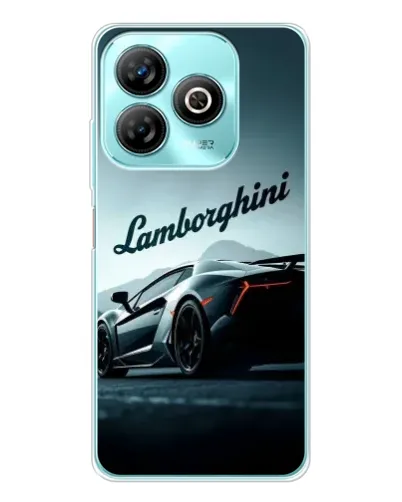 Чохол для ZTE Blade A75 з картинкою «Класичний Lamborghini надпис»