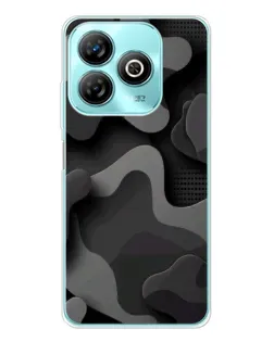 Чохол для ZTE Blade A75 з картинкою «Темний абстрактний камуфляж» Чохол для ZTE Blade A75 з картинкою «Темний абстрактний камуфляж»