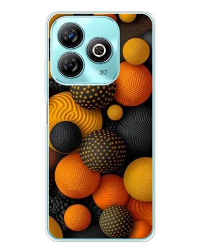 Чохол для ZTE Blade A75 з картинкою «Об'ємні помаранчеві сфери» Чохол для ZTE Blade A75 з картинкою «Об'ємні помаранчеві сфери»
