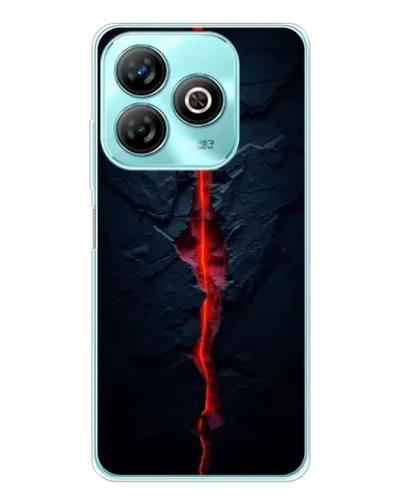 Чохол для ZTE Blade A75 з картинкою «Червона лавова тріщина» Чохол для ZTE Blade A75 з картинкою «Червона лавова тріщина»