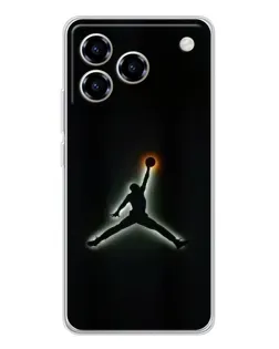 Чохол для ZTE Blade A76 з картинкою «Jordan Gradient Logo» Чохол для ZTE Blade A76 з картинкою «Jordan Gradient Logo»
