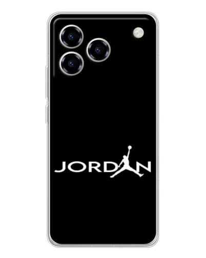 Чехол для ZTE Blade A76 с картинкой «Jordan White Logo» Чехол для ZTE Blade A76 с картинкой «Jordan White Logo»