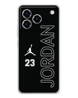 Чехол для ZTE Blade A76 с картинкой «Jordan Vertical»