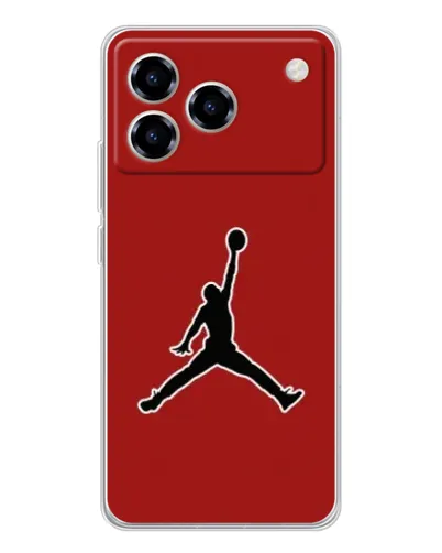 Чехол для ZTE Blade A76 с картинкой «Jordan Red Back» Чехол для ZTE Blade A76 с картинкой «Jordan Red Back»