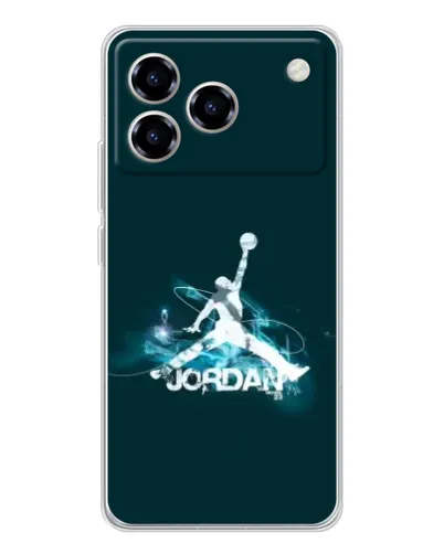 Чехол для ZTE Blade A76 с картинкой «Jordan Blue Fire» Чехол для ZTE Blade A76 с картинкой «Jordan Blue Fire»