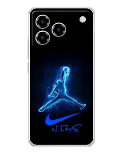 Чехол для ZTE Blade A76 с картинкой «Jordan Neon Blue» Чехол для ZTE Blade A76 с картинкой «Jordan Neon Blue»