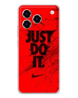 Чехол для ZTE Blade A76 с картинкой «Nike Just Do It»