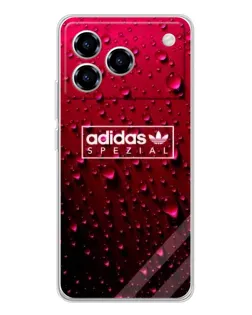 Чехол для ZTE Blade A76 с картинкой «Adidas Gold Marble»