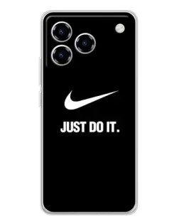Чехол для ZTE Blade A76 с картинкой «Классический принт Nike»