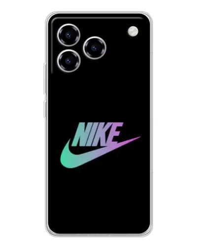 Чехол для ZTE Blade A76 с картинкой «Nike — городская ночь»