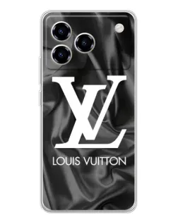 Чехол для ZTE Blade A76 с картинкой «Шелковый Louis Vuitton»