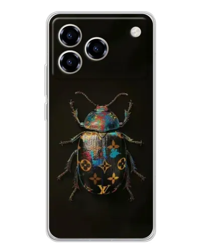 Чехол для ZTE Blade A76 с картинкой «LV — мраморный принт» Чехол для ZTE Blade A76 с картинкой «LV — мраморный принт»