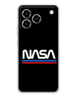 Чохол для ZTE Blade A76 з картинкою «NASA — класика Red Blue» Чохол для ZTE Blade A76 з картинкою «NASA — класика Red Blue»