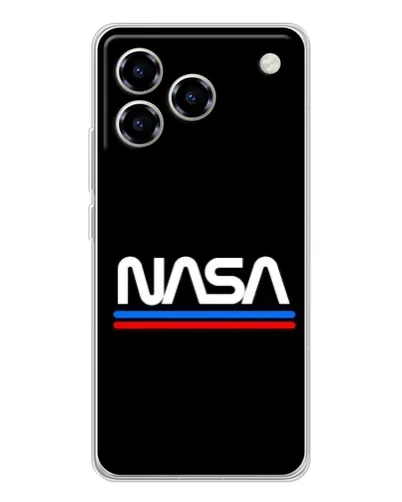 Чехол для ZTE Blade A76 с картинкой «NASA — классика Red Blue» Чехол для ZTE Blade A76 с картинкой «NASA — классика Red Blue»