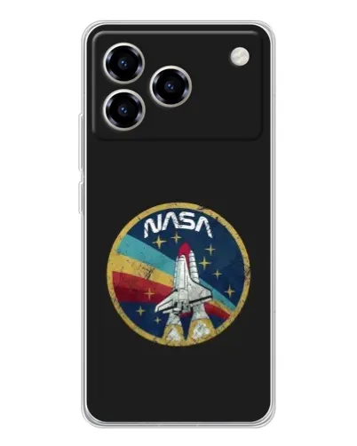 Чехол для ZTE Blade A76 с картинкой «NASA — эмблема миссии» Чехол для ZTE Blade A76 с картинкой «NASA — эмблема миссии»