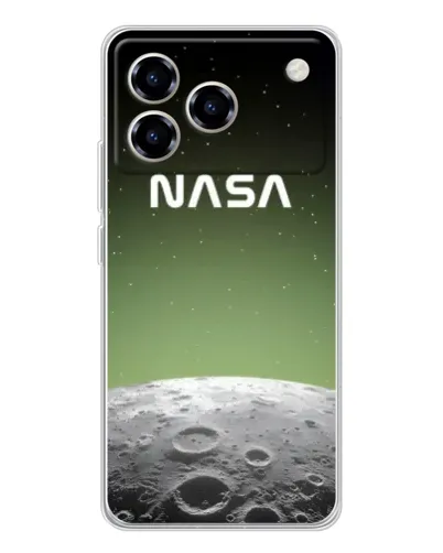 Чехол для ZTE Blade A76 с картинкой «NASA — лунный градиент» Чехол для ZTE Blade A76 с картинкой «NASA — лунный градиент»