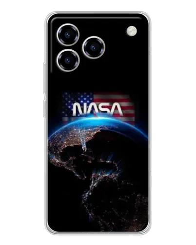 Чехол для ZTE Blade A76 с картинкой «Земля из космоса NASA» Чехол для ZTE Blade A76 с картинкой «Земля из космоса NASA»