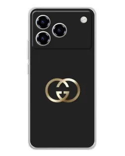 Чехол для ZTE Blade A76 с картинкой «Минимализм Gucci»