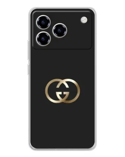 Чехол для ZTE Blade A76 с картинкой «Минимализм Gucci»